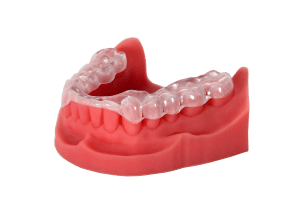 Previewed at last year’s show, E-Guard is an FDA-approved biocompatible crystal clear material for direct production of accurate night guards, bite splints and retainers.