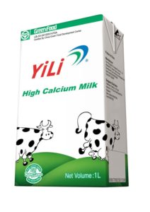Yili milk carton