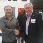 Al Siblani meets Dave Crispin