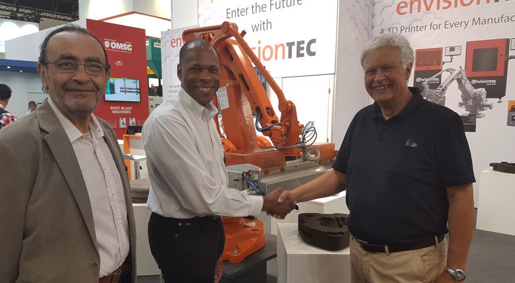 Blocher buys the first Viridis RAM Sand Printer